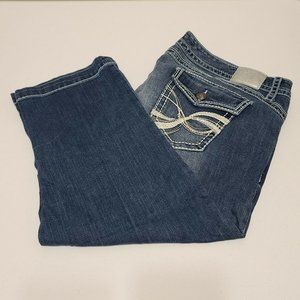 Maurices Plus Size 24 Denim Jeans Capris